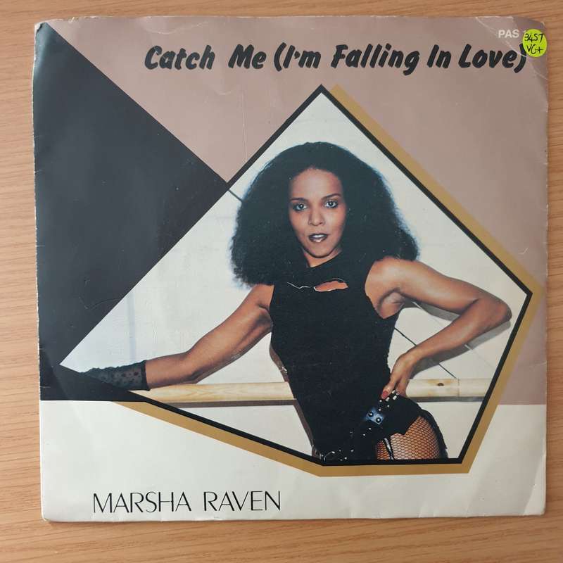 Marsha Raven  Catch Me (I'm Falling In Love) - Vinyl 7" Record - Very-Good+ Quality (VG+) (ver...