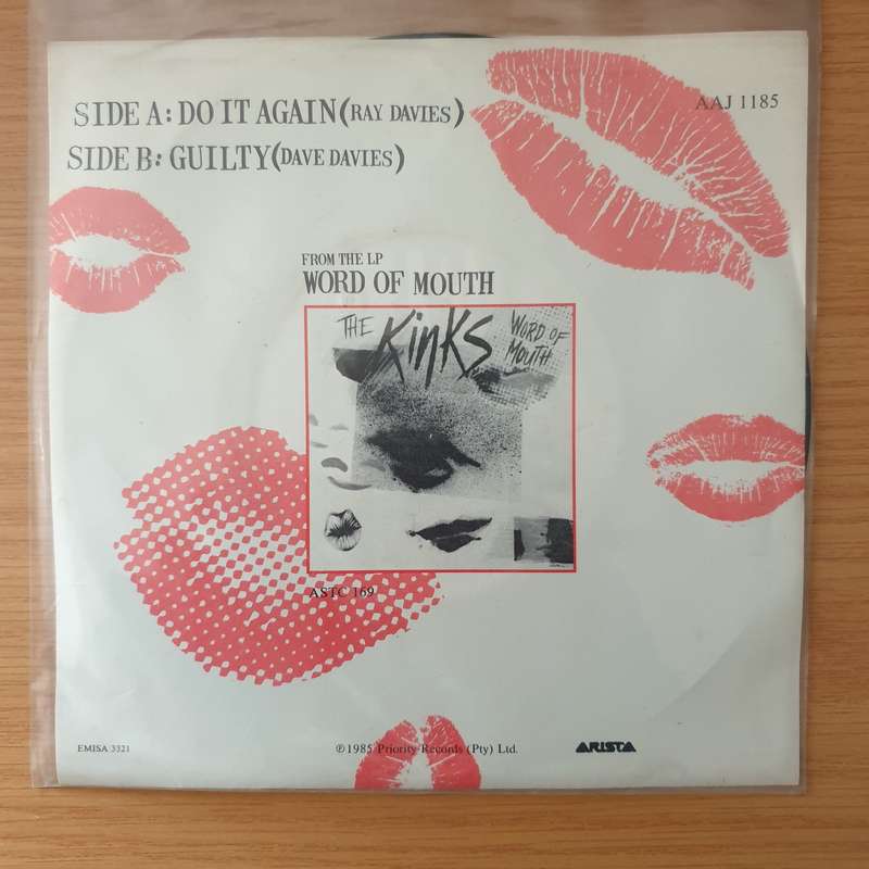 The Kinks  Do It Again - Vinyl 7" Record - Very-Good+ Quality (VG+) (verygoodplus)