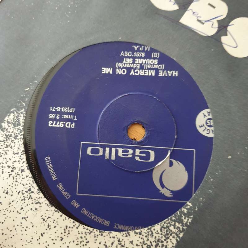 Neville Whitmill / Square Set  Get Me Some Help / Have Mercy On Me - Vinyl 7" Record - Very-Go...