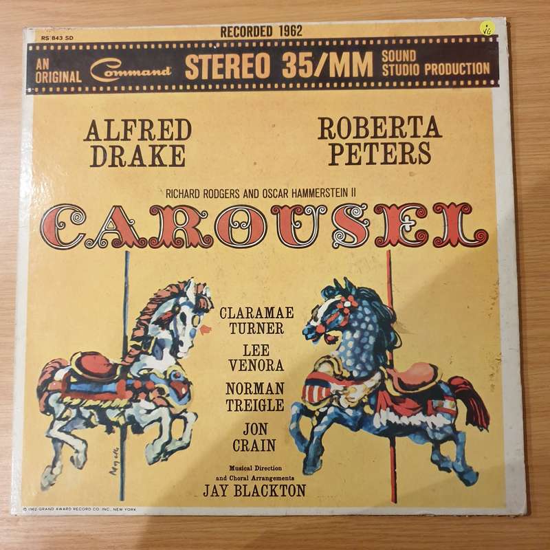 Richard Rodgers and Oscar Hammerstein II  Carousel - Vinyl LP Record - Very-Good Quality (VG) ...