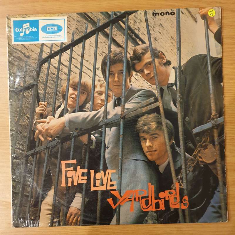 Yardbirds  Five Live Yardbirds - Vinyl LP Record - Very-Good Quality (VG) (verygood)
