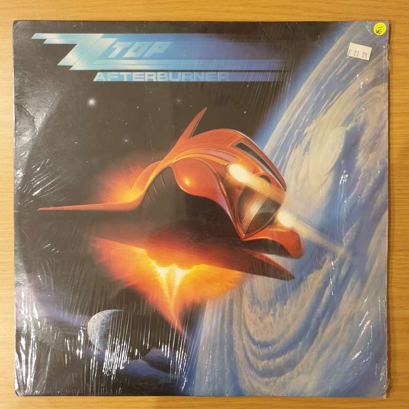 ZZ Top  Afterburner - Vinyl LP Record - Very-Good- Quality (VG-) (verygoodminus)