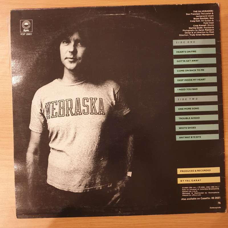 Randy Meisner (Eagles)  One More Song - Vinyl LP Record  (VG+)