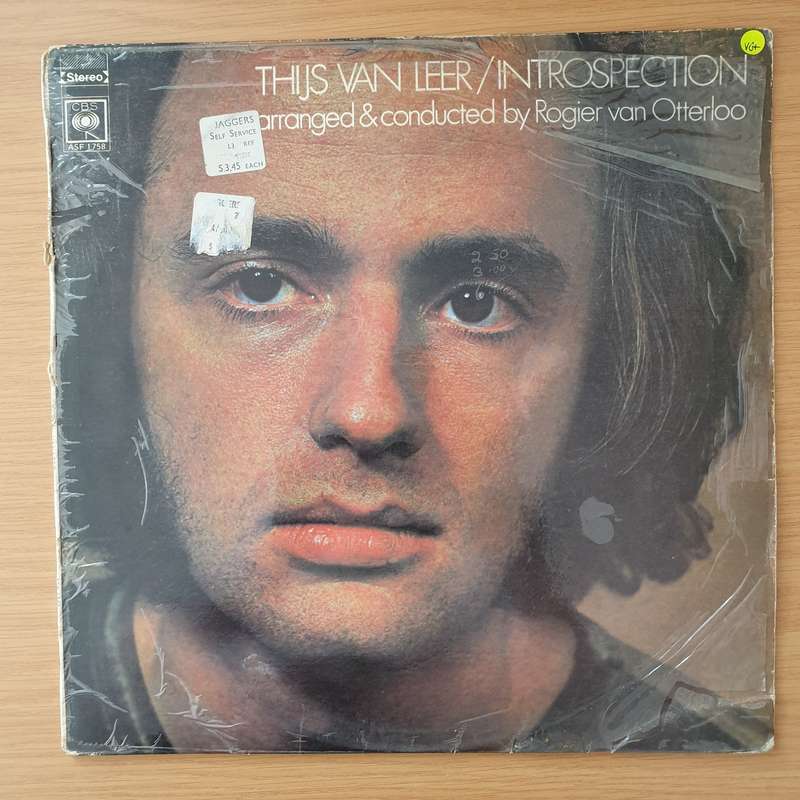 Thijs Van Leer  Introspection - Vinyl LP Record - Very-Good+ Quality (VG+) (verygoodplus)