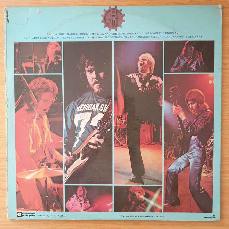 Bachman-Turner Overdrive  Not Fragile - Vinyl LP Record - Very-Good+ Quality (VG+) (verygoodplus)