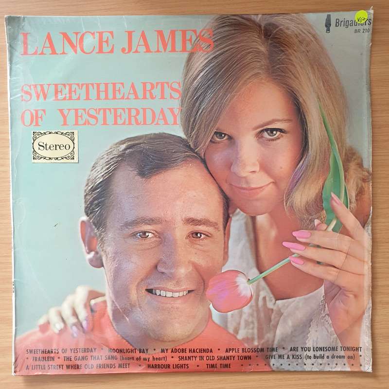 Lance James  Sweethearts Of Yesterday - Vinyl LP Record - Very-Good+ Quality (VG+) (verygoodplus)