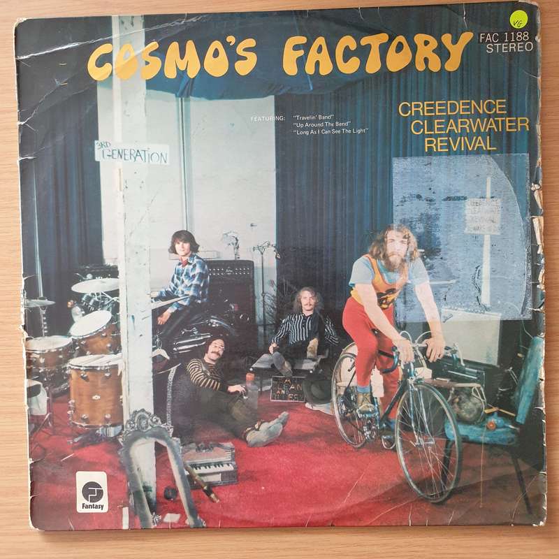 Creedence Clearwater Revival  Cosmo's Factory - Vinyl LP Record - Very-Good Quality (VG) (vgood)