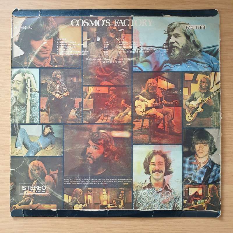 Creedence Clearwater Revival  Cosmo's Factory - Vinyl LP Record - Very-Good Quality (VG) (vgood)