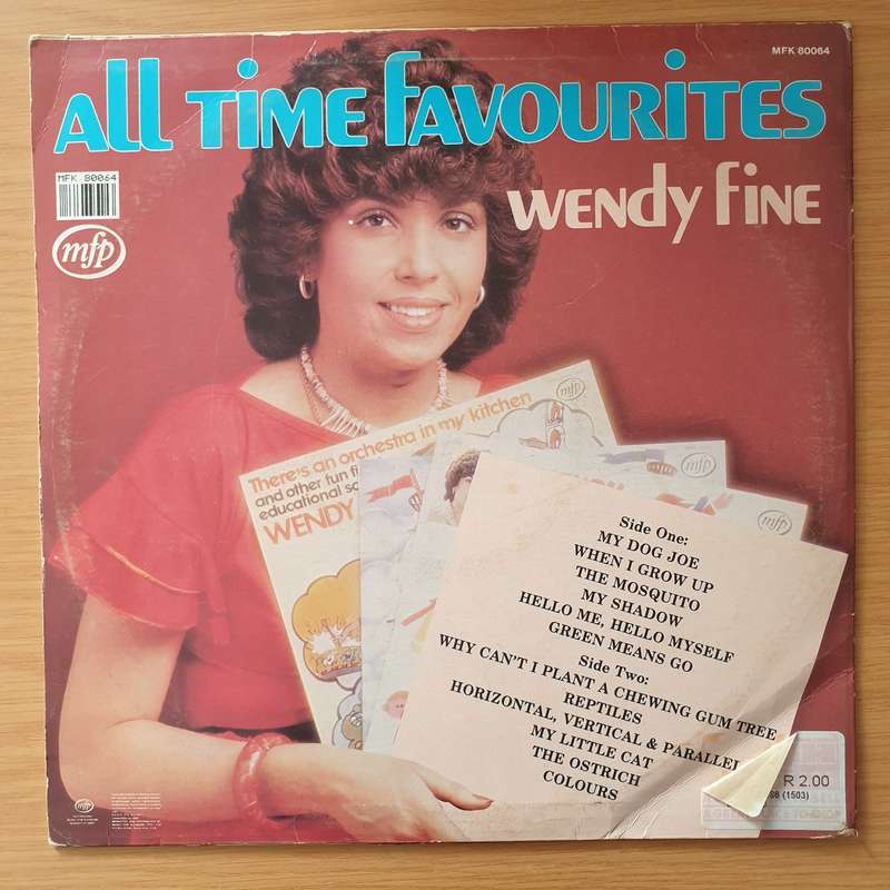 Wendy Fine - All Time Favorites - Vinyl LP Record - Very-Good+ Quality (VG+) (verygoodplus)