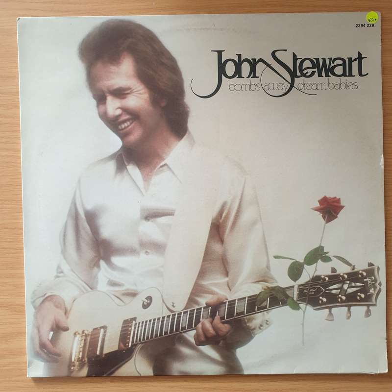 John Stewart  Bombs Away Dream Babies - Vinyl LP Record  (VG+)