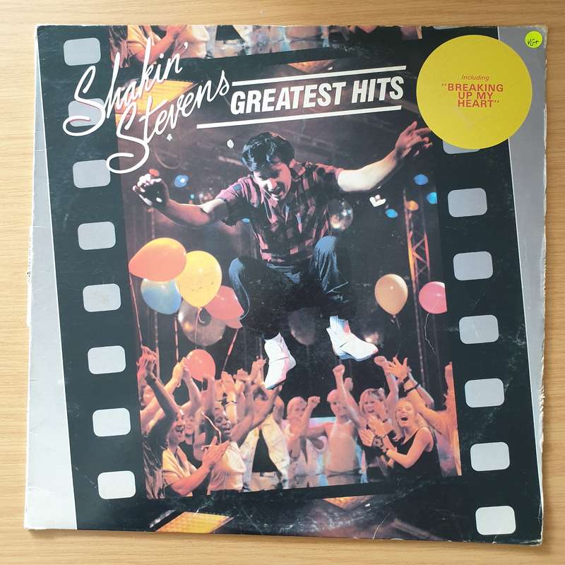 Shakin' Stevens  Greatest Hits Vol. 1 - Vinyl LP Record - Very-Good+ Quality (VG+) (verygoodplus)