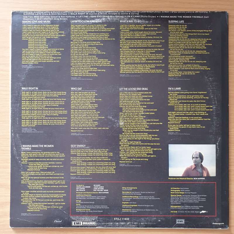 Dr. Hook  Makin' Love And Music - Vinyl LP Record - Very-Good+ Quality (VG+) (verygoodplus)