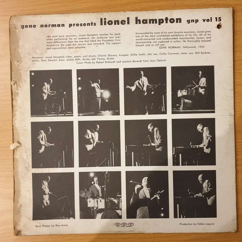 Lionel Hampton And The Just Jazz All Stars - Vinyl LP Record - Very-Good- Quality (VG-)