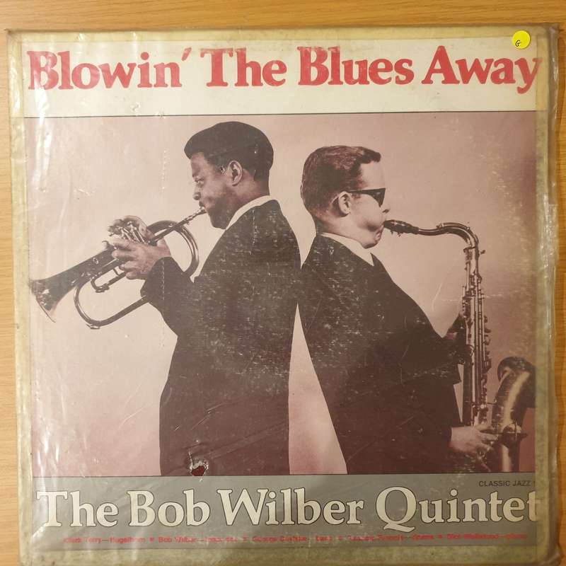 Bob Wilber Quintet - Blowin' the Blues Away   Vinyl LP Record - Fair/Good Quality (G)
