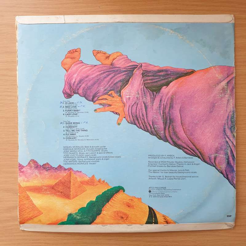 Barrabas  Hi-Jack - Vinyl LP Record - Very-Good+ Quality (VG+) (verygoodplus)