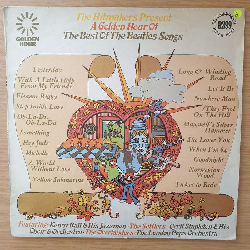 The Hitmakers Present A Golden Hour Of The Best Of The Beatles Songs - Vinyl LP Record - Very-Goo...