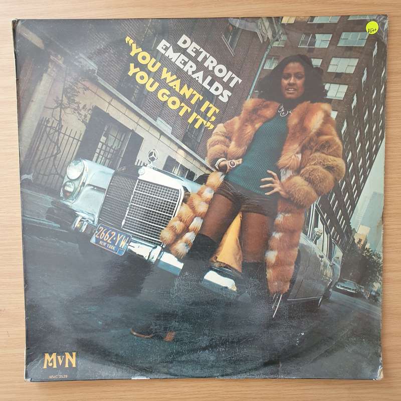 Detroit Emeralds  You Want It, You Got It - Vinyl LP Record - Very-Good+ Quality (VG+) (verygo...