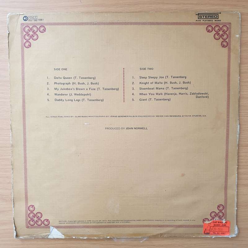 Proudfoot  Proudfoot - Vinyl LP Record - Very-Good- Quality (VG-)