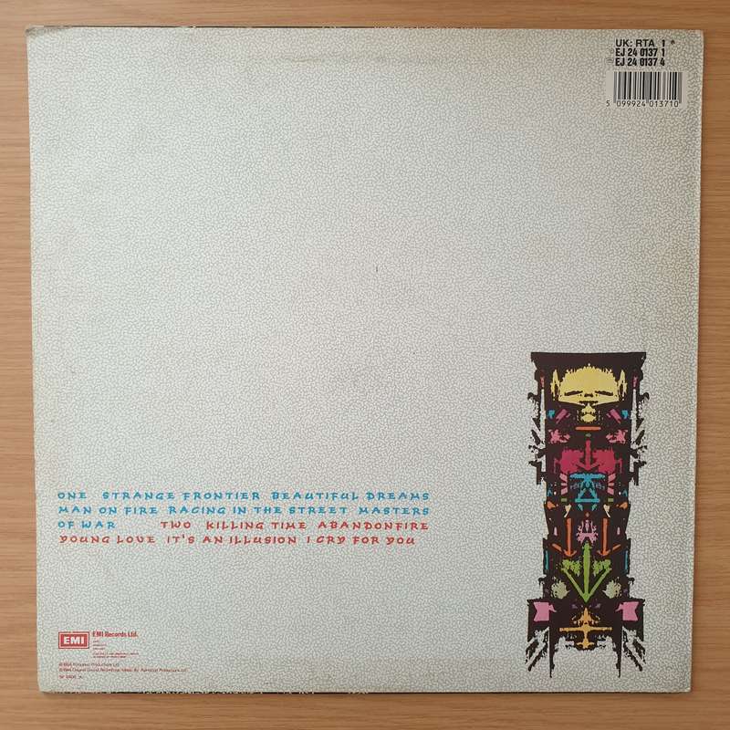 Roger Taylor  Strange Frontier - Vinyl LP Record - Very-Good+ Quality (VG+) (verygoodplus)