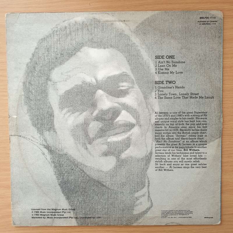 Al Jarreau  Ain't No Sunshine - Vinyl LP Record - Very-Good+ Quality (VG+) (verygoodplus)