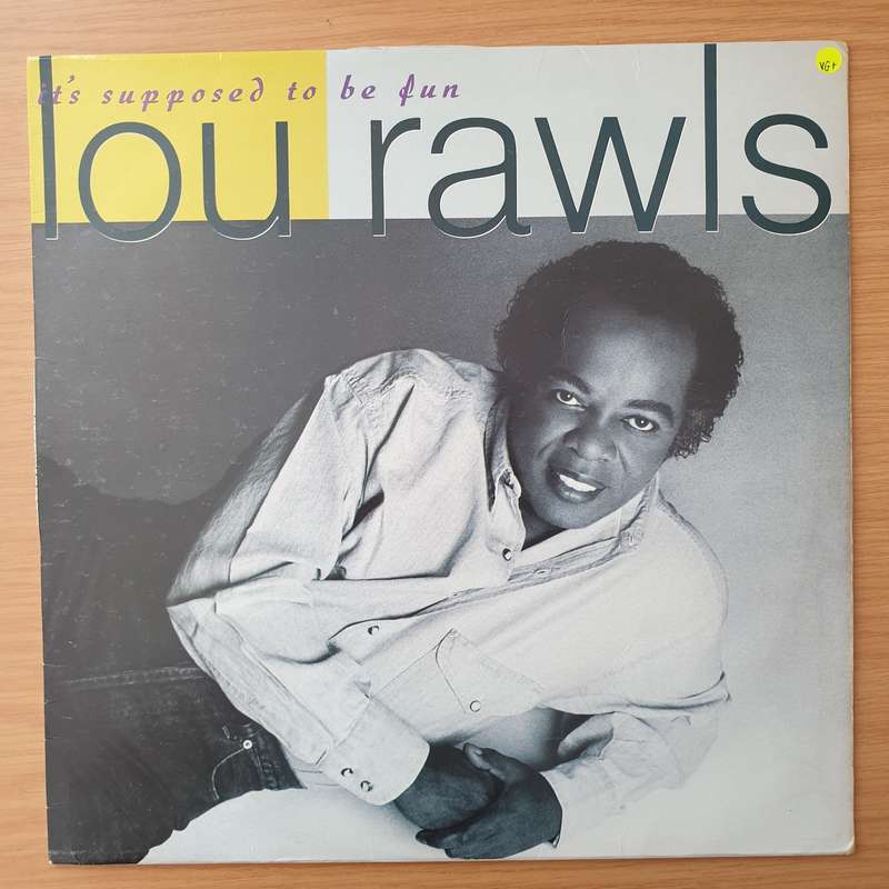 Lou Rawls  It's Supposed To Be Fun - Vinyl LP Record - Very-Good+ Quality (VG+) (verygoodplus)