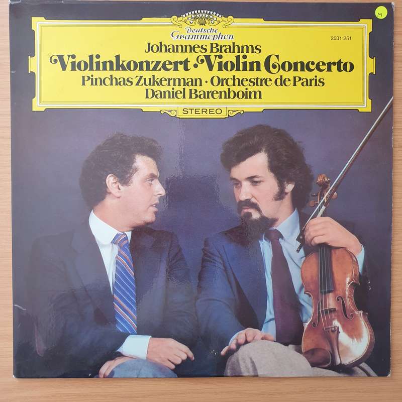 Johannes Brahms - Pinchas Zukerman · Orchestre De Paris · Daniel Barenboim  Violinkonzert ·...