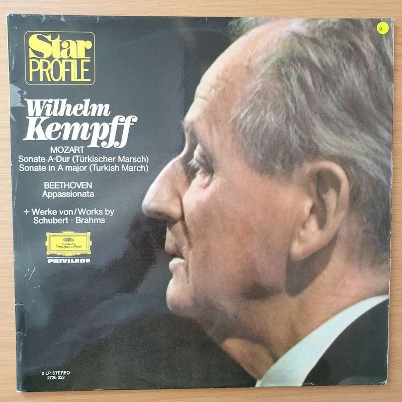 Wilhelm Kempff  Star Profile - Vinyl LP Record - Very-Good+ Quality (VG+) (verygoodplus)