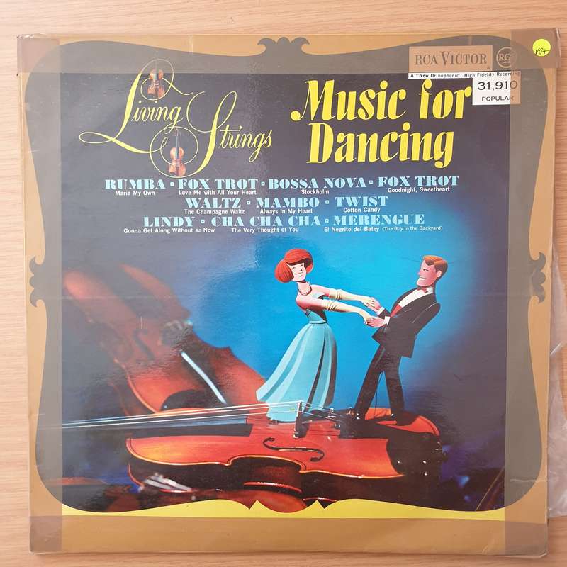 Living Strings  Music For Dancing - Vinyl LP Record - Very-Good+ Quality (VG+) (verygoodplus)