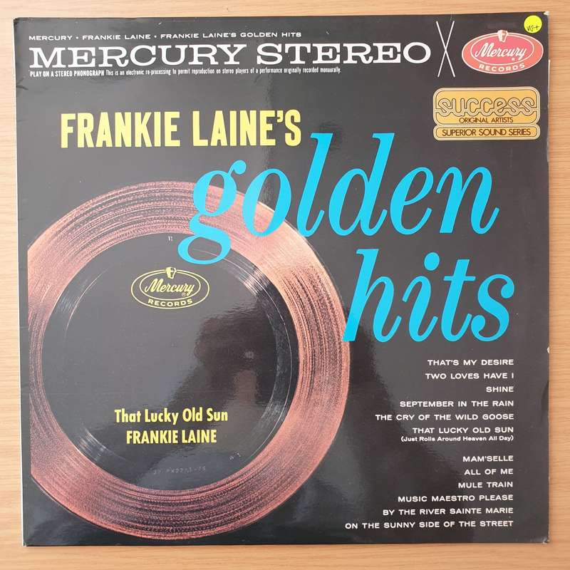 Frankie Laine - Frankie Laine's Golden Hits - Vinyl LP Record - Very-Good+ Quality (VG+) (verygoo...