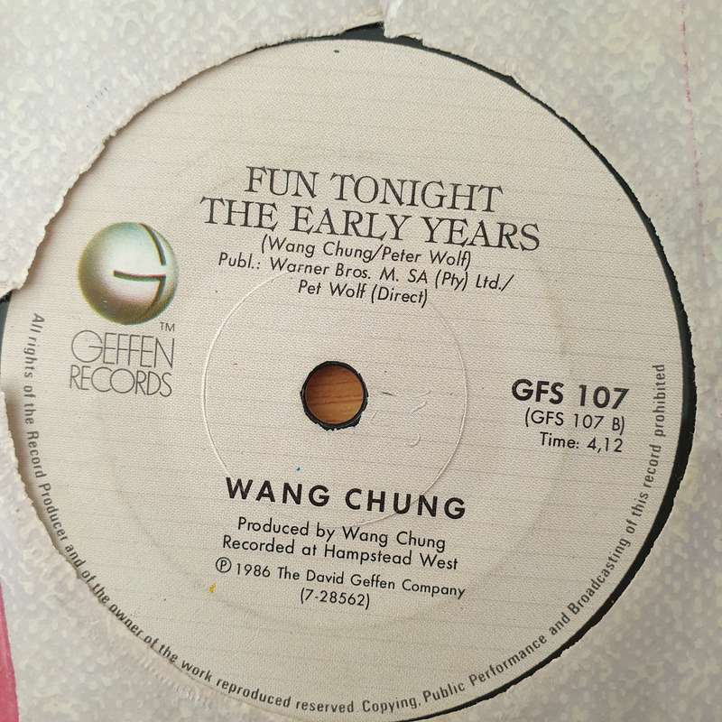 Wang Chung  Everybody Have Fun Tonight - Vinyl 7" Record - Very-Good+ Quality (VG+) (verygoodp...