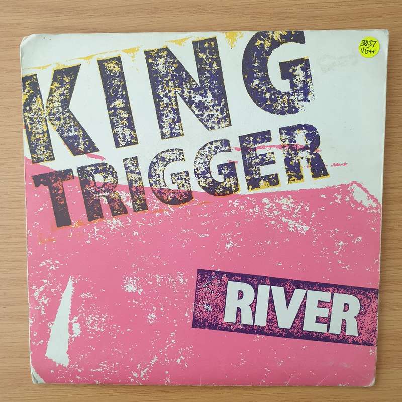 King Trigger  River - Vinyl 7" Record - Very-Good+ Quality (VG+) (verygoodplus)