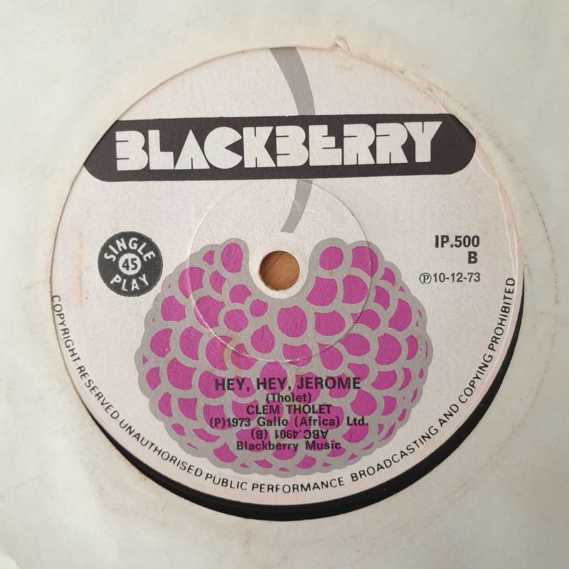 Clem Tholet  Rhodesians Never Die - Vinyl 7" Record (VG+)