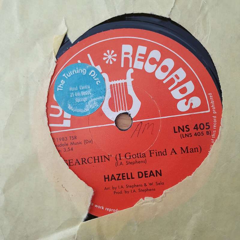 Hazell Dean  Searchin' (I Gotta Find A Man) - Vinyl 7" Record - Very-Good+ Quality (VG+) (very...