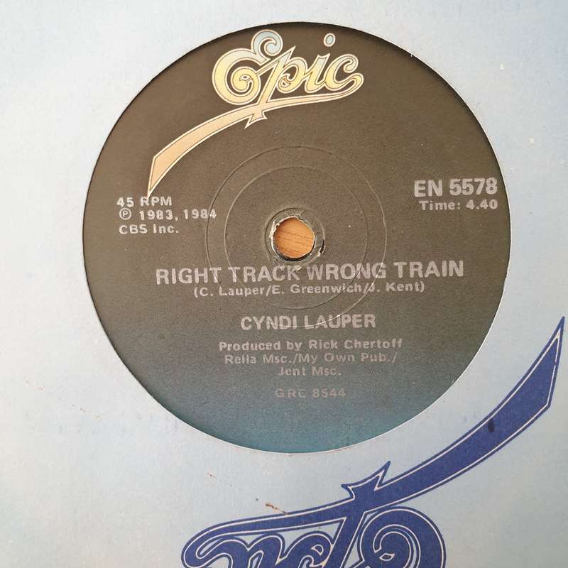 Cyndi Lauper  Girls Just Want To Have Fun - Vinyl 7" Record - Very-Good+ Quality (VG+) (verygo...
