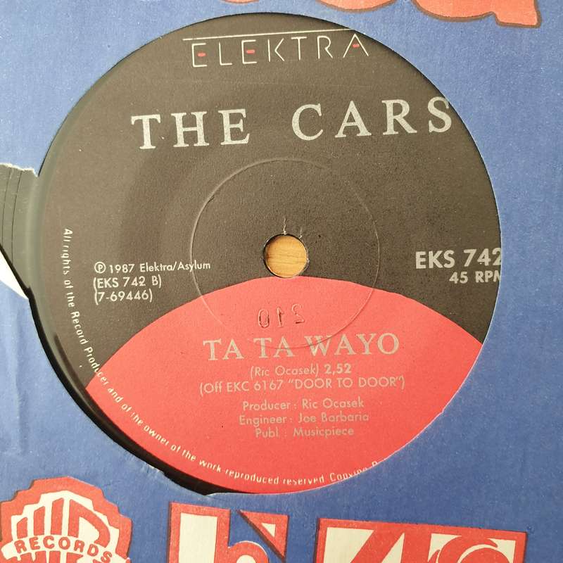 The Cars  You Are The Girl - Vinyl 7" Record - Very-Good+ Quality (VG+) (verygoodplus)