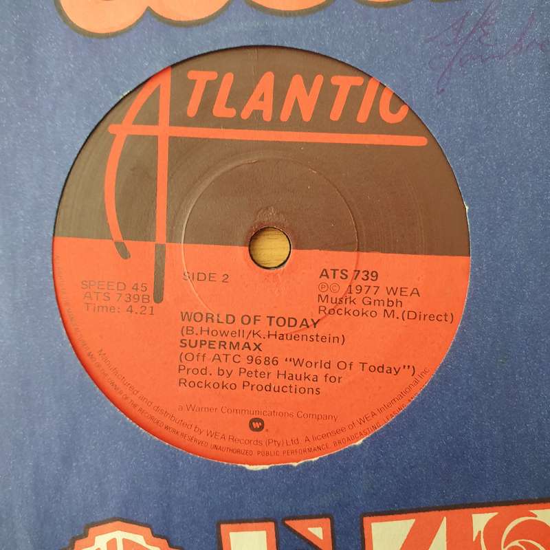 Supermax  Love Machine - Vinyl 7" Record - Very-Good+ Quality (VG+) (verygoodplus)