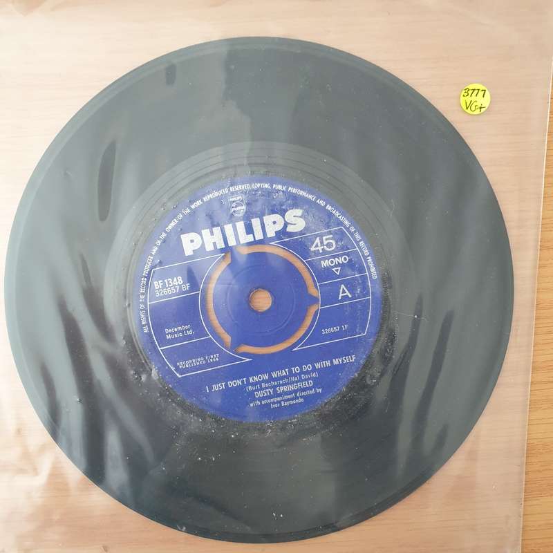 Dusty Springfield  I Just Don't Know What To Do With Myself - Vinyl 7" Record - Very-Good+ Qua...
