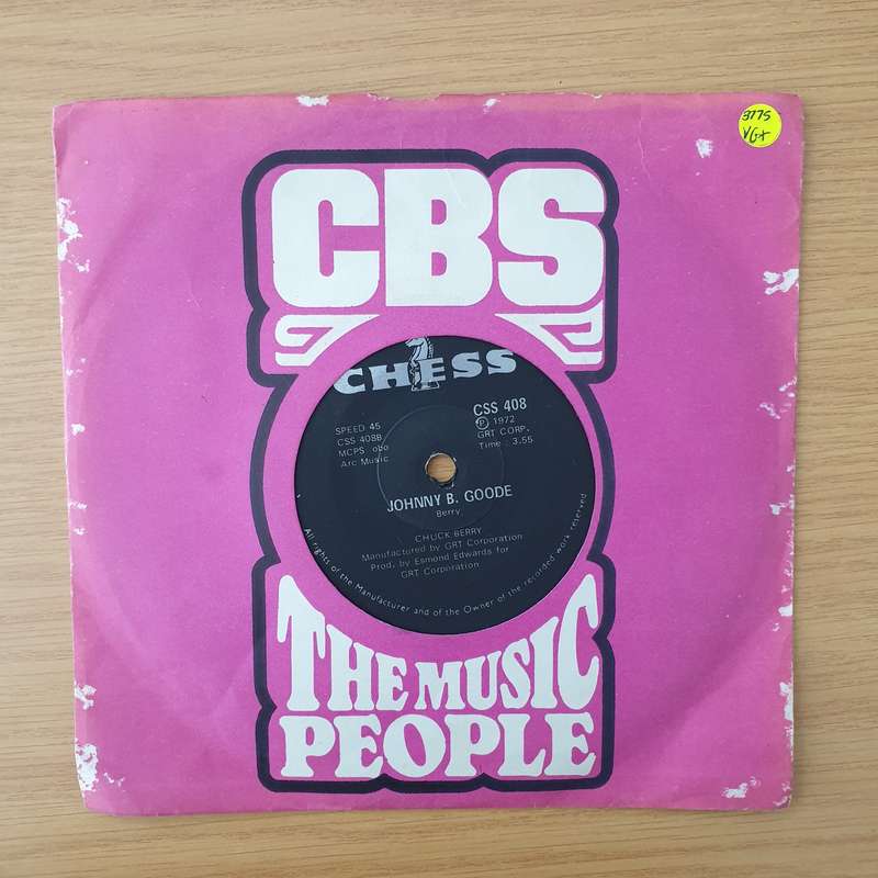 Chuck Berry  My Ding-A-Ling - Vinyl 7" Record - Very-Good+ Quality (VG+) (verygoodplus)