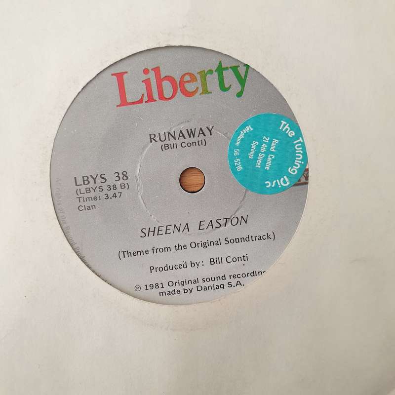 Sheena Easton  For Your Eyes Only - Vinyl 7" Record - Very-Good+ Quality (VG+) (verygoodplus)