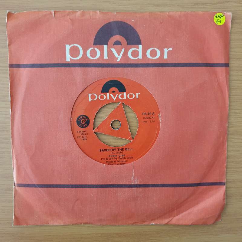 Robin Gibb  Saved By The Bell - Vinyl 7" Record - Good+ Quality (G+) (gplus)