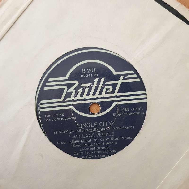 Village People  Action Man - Vinyl 7" Record - Very-Good+ Quality (VG+) (verygoodplus)
