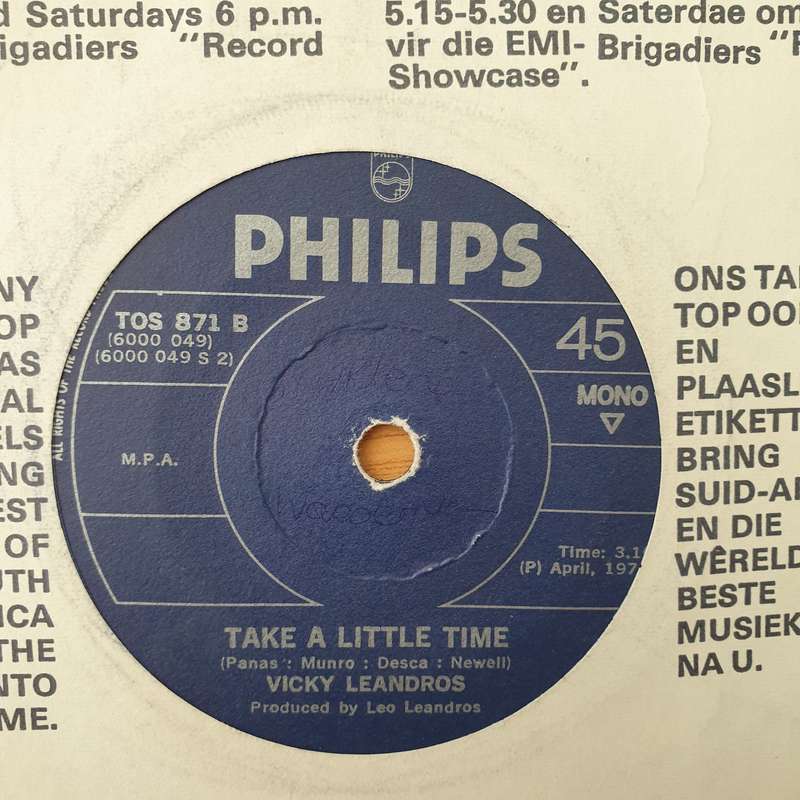 Vicky Leandros  Come What May (Après Toi) - Vinyl 7" Record - Very-Good+ Quality (VG+) (veryg...