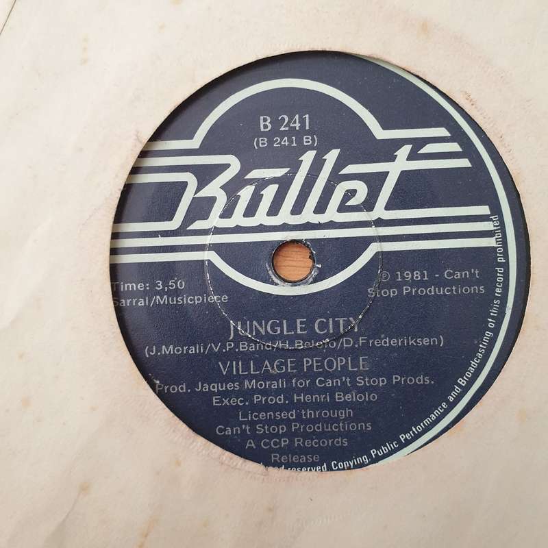 Village People  Action Man - Vinyl 7" Record - Very-Good+ Quality (VG+) (verygoodplus)