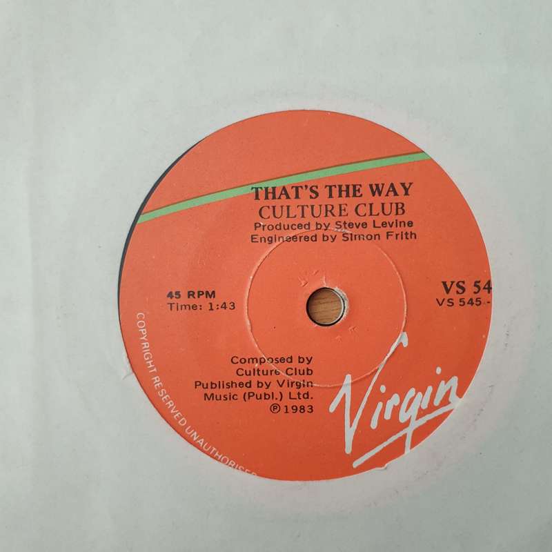 Culture Club  Karma Chameleon - Vinyl 7" Record - Very-Good+ Quality (VG+) (verygoodplus)