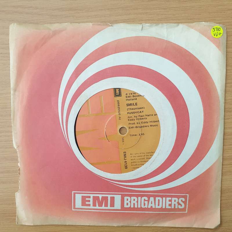 Pussycat  Smile - Vinyl 7" Record - Very-Good+ Quality (VG+) (verygoodplus)