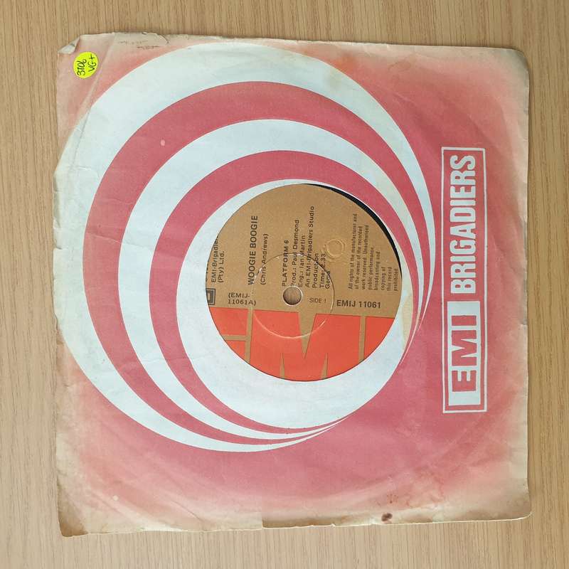Platform 6  Woogie Boogie - Vinyl 7" Record - Very-Good+ Quality (VG+) (verygoodplus)
