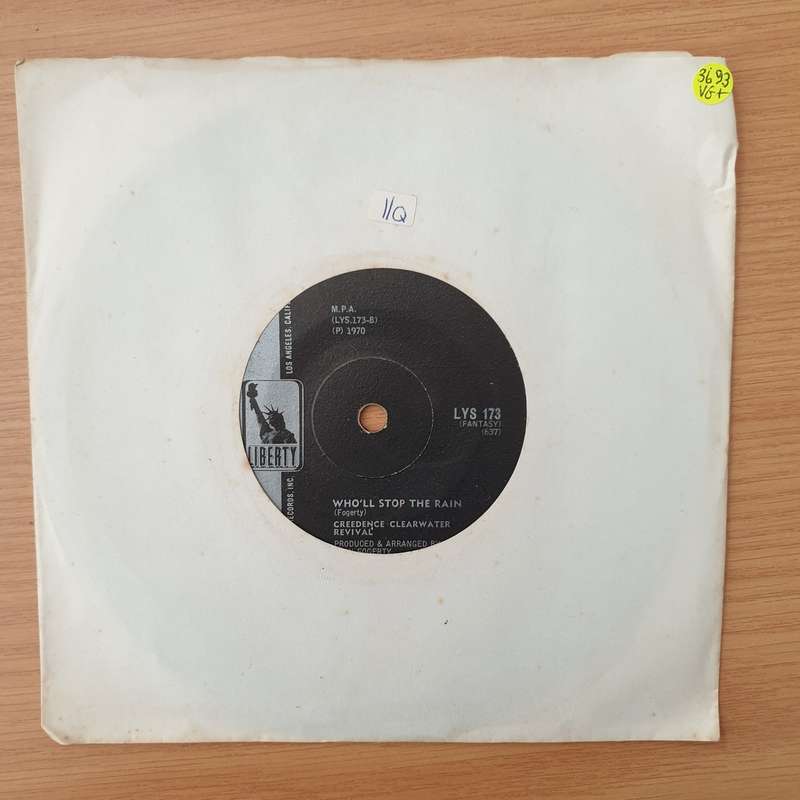Creedence Clearwater Revival  Travelin' Band - Vinyl 7" Record - Very-Good+ Quality (VG+) (ver...