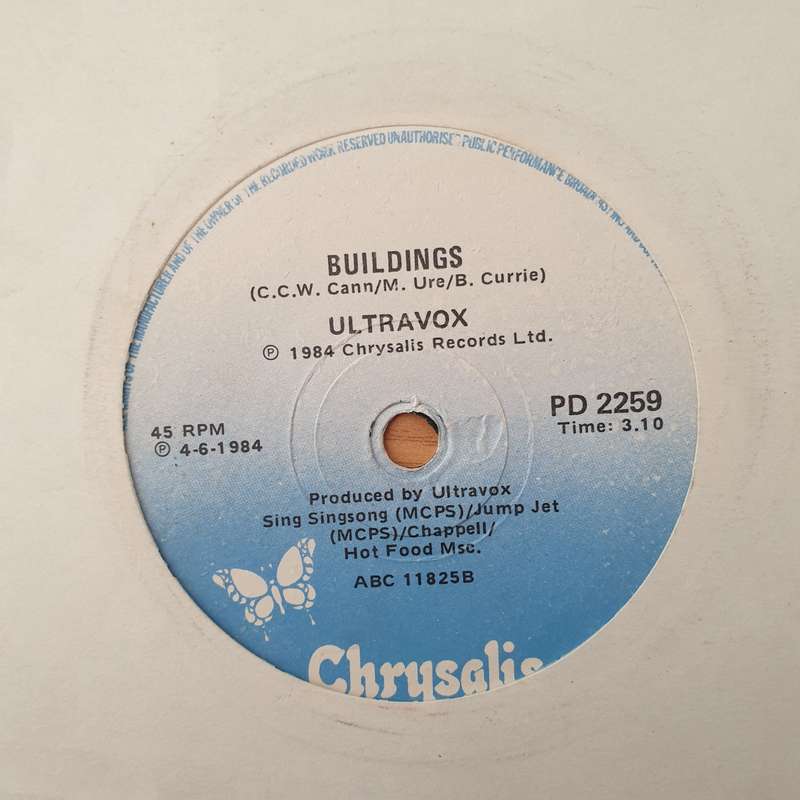 Ultravox  Dancing With Tears In My Eyes - Vinyl 7" Record - Very-Good+ Quality (VG+) (verygood...