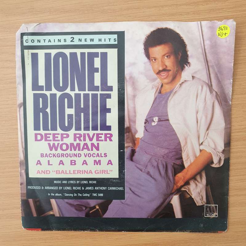 Lionel Richie  Deep River Woman / Ballerina Girl - Vinyl 7" Record - Very-Good+ Quality (VG+) ...
