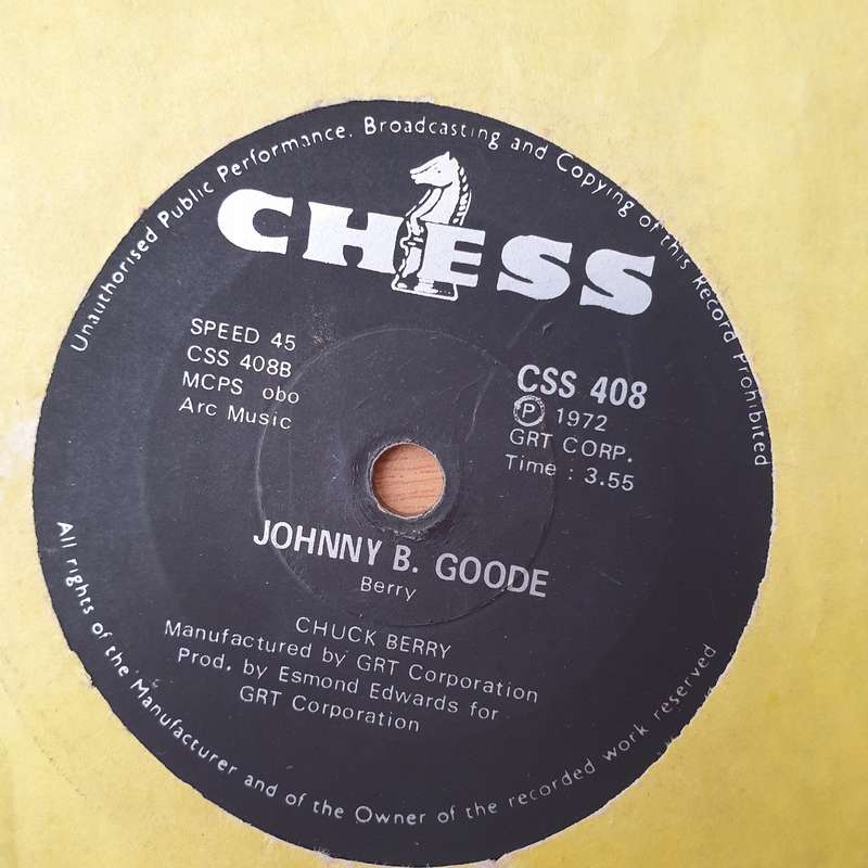 Chuck Berry  My Ding-A-Ling - Vinyl 7" Record - Very-Good+ Quality (VG+) (verygoodplus)